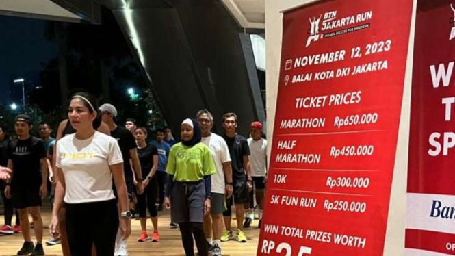 10.000 Peserta Siap Berpacu dalam Event Maraton di Jakarta