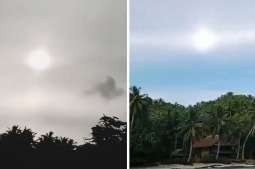 Viral Fenomena Matahari Kembar di Sumatera Barat, Ini Penjelasan Ilmiahnya
