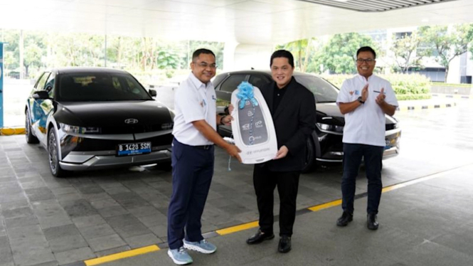 Hyundai Ioniq 5 Jadi Mobil Dinas Pejabat Eselon I dan II Kementerian BUMN