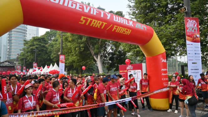 520 Peserta Ramaikan Longevifty Walk 2024