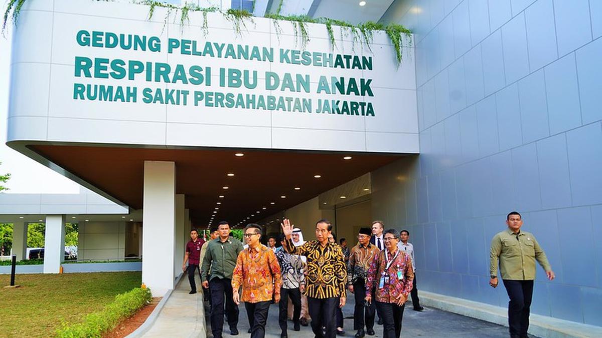 Jokowi Sebut Gedung Ibu dan Anak RS Persahabatan seperti Hotel Bintang 5