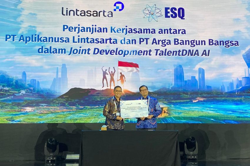 Lintasarta dan ESG Sepakat Kembangkan dan Sediakan Layanan TalentDNA AI