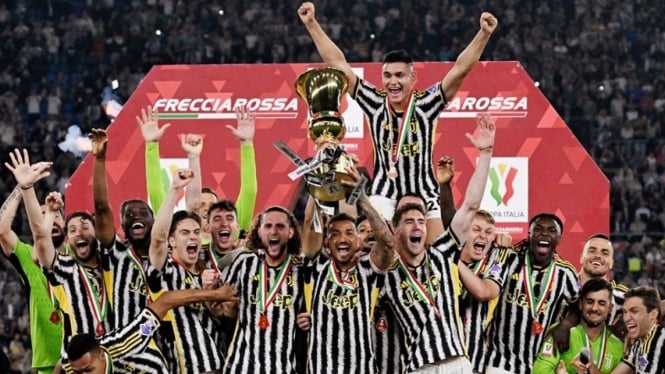 5 Fakta Menarik Usai Juventus Juara Coppa Italia, dari Vlahovic hingga Allegri