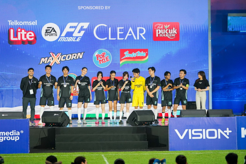 EUPHORIA FEST 2024 Berlangsung Meriah, dari Fun Match Celebrity sampai Nobar Final Piala Eropa 2024